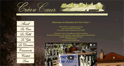 Desktop Screenshot of creve-coeur.ch